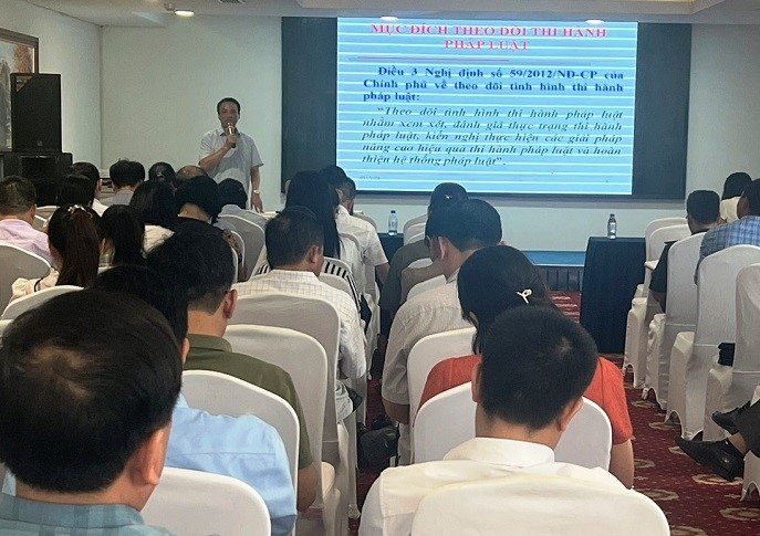 Thái Bình: Tập huấn nghiệp vụ công tác theo dõi công tác thi hành pháp luật